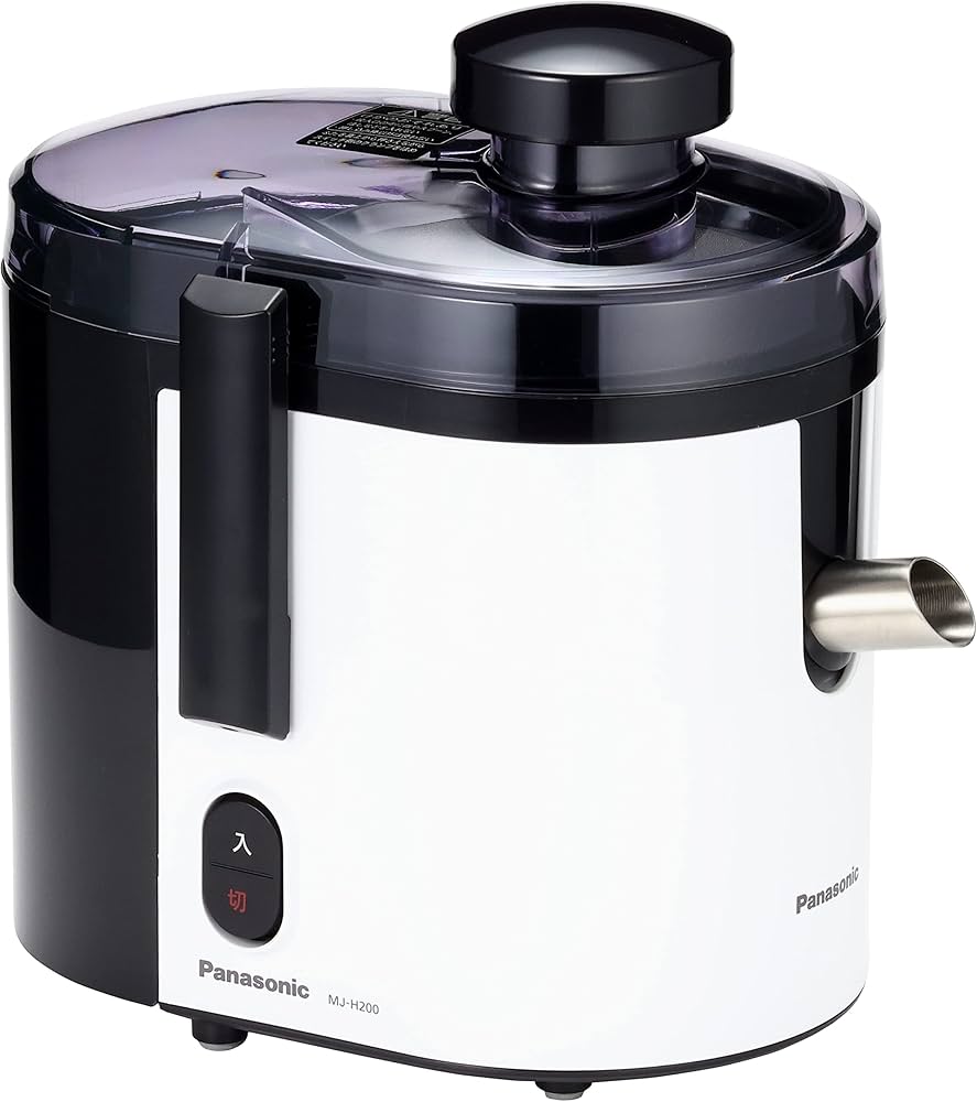 Amazon.com: Panasonic High Speed Juicer MJ-H200-W (WHITE)【Japan