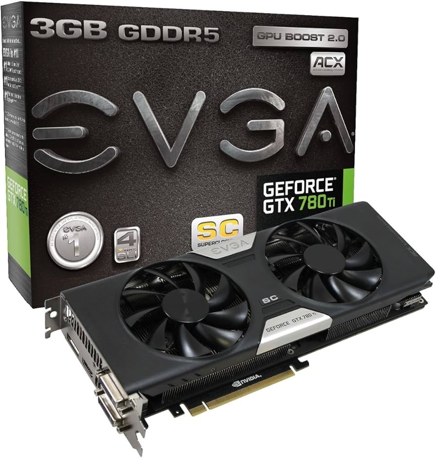 Amazon.com: EVGA GeForce GTX 780 Ti Superclocked w/ACX Cooler 3GB