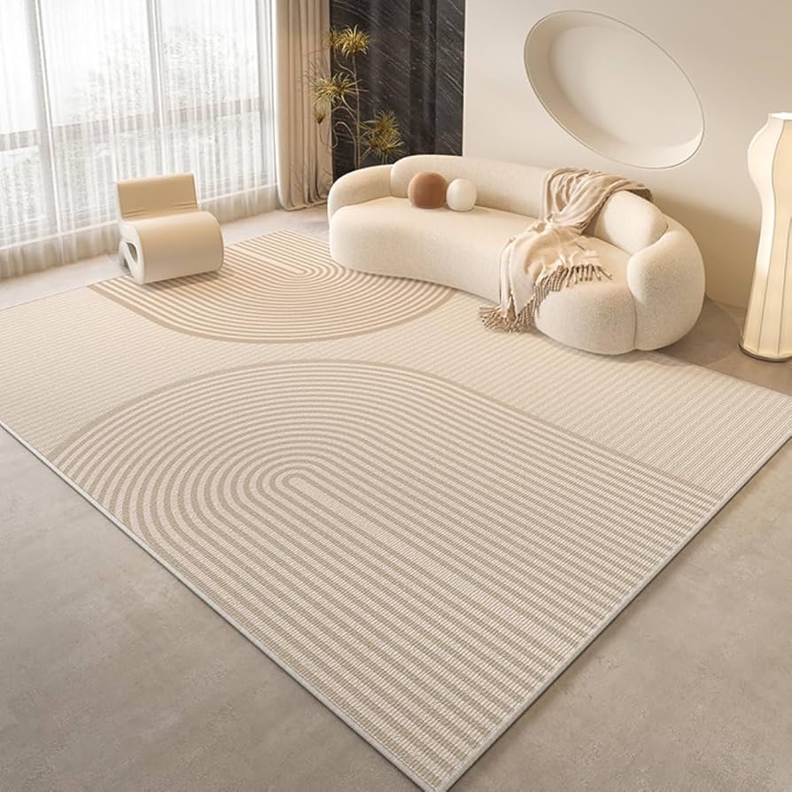 Amazon｜[DLAWF] フロアマット 洗える カラー02 ラグマット チェア