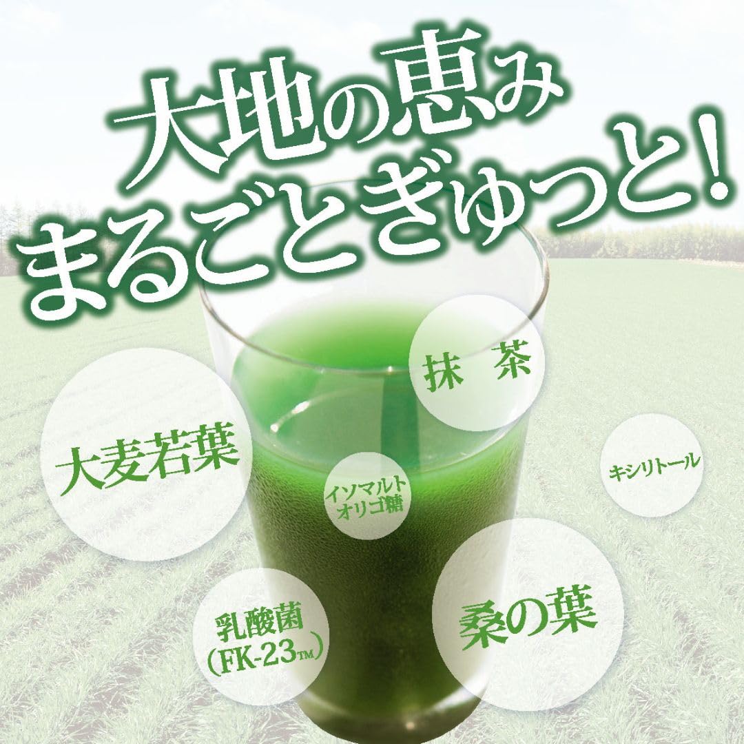 Amazon | 【 大麦 青汁 30包入り 】 1ヶ月分（1包/日） 国産 粉末
