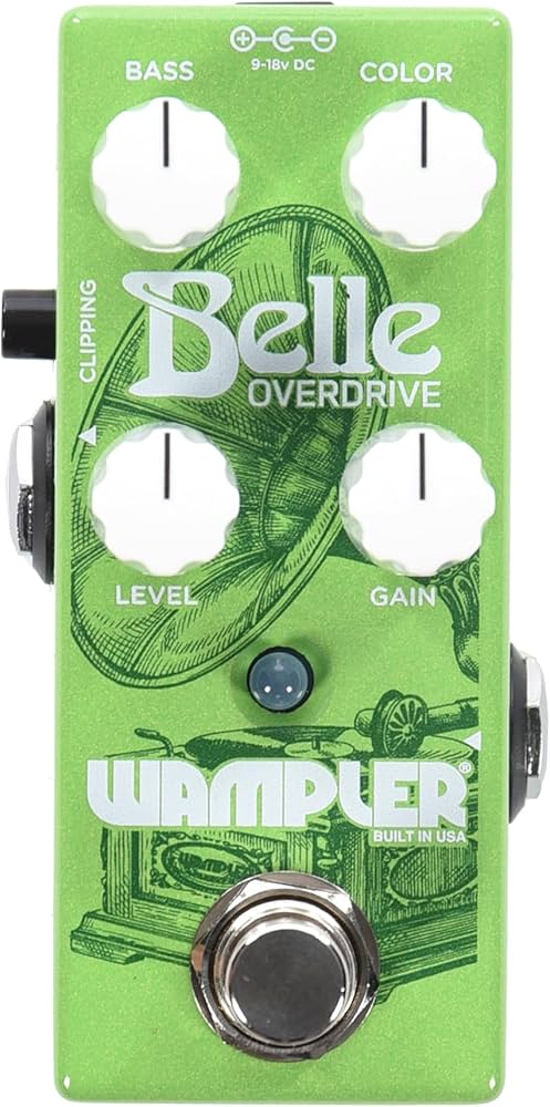 Amazon.com: Wampler Belle Overdrive Pedal (B ELLE) : Everything Else