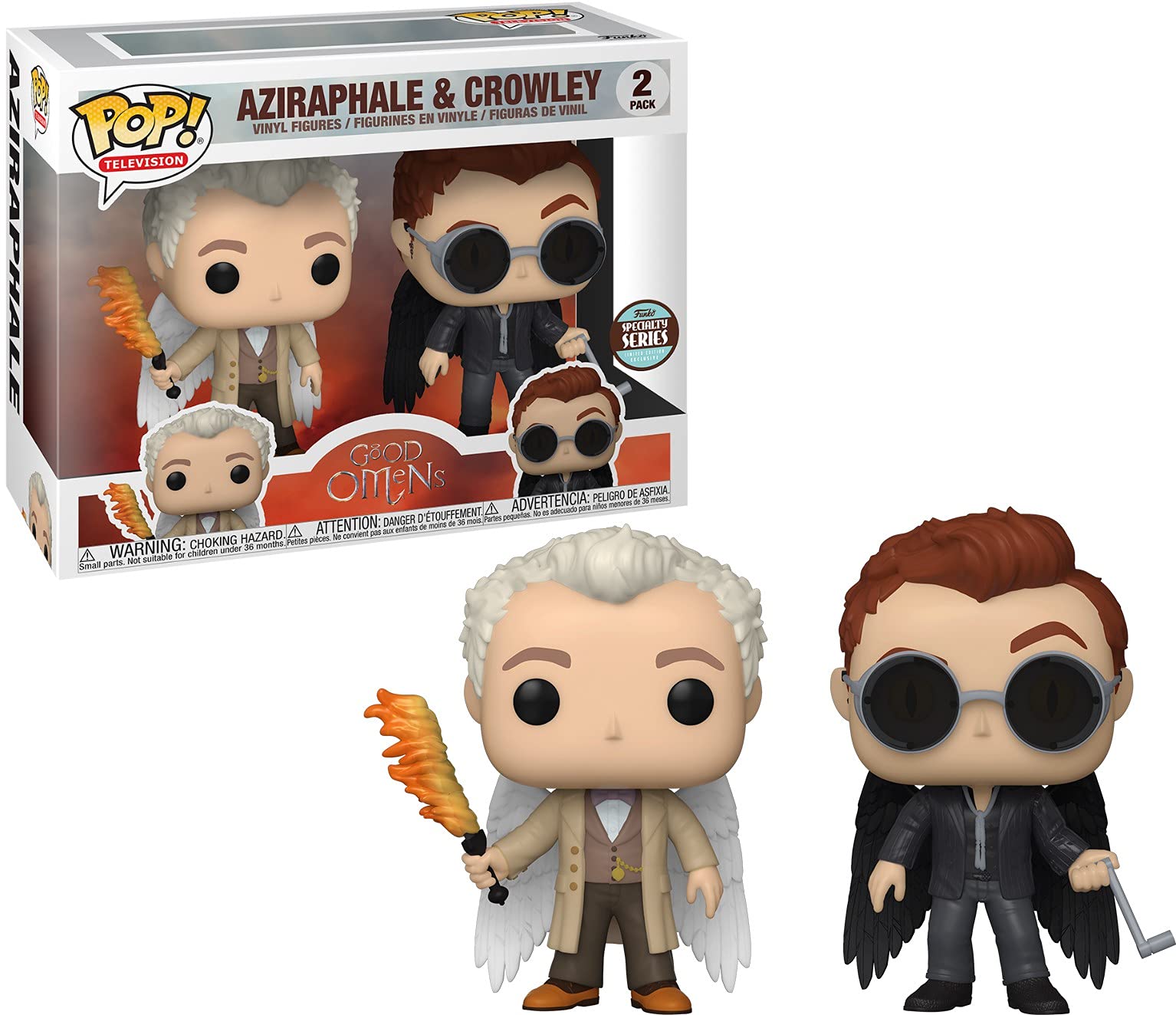 Amazon.com: FUNKO POP! SPECIALTY SERIES TELEVISION: Good Omens