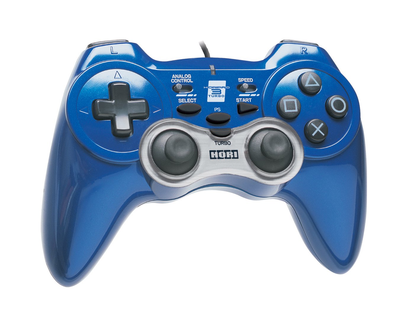 Amazon | ホリパッド3ターボ ブルー (USB接続対応) | コントローラー