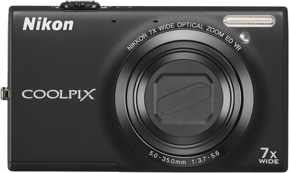 Amazon.co.jp: Nikon Digital Camera COOLPIX S6100 Noble Black