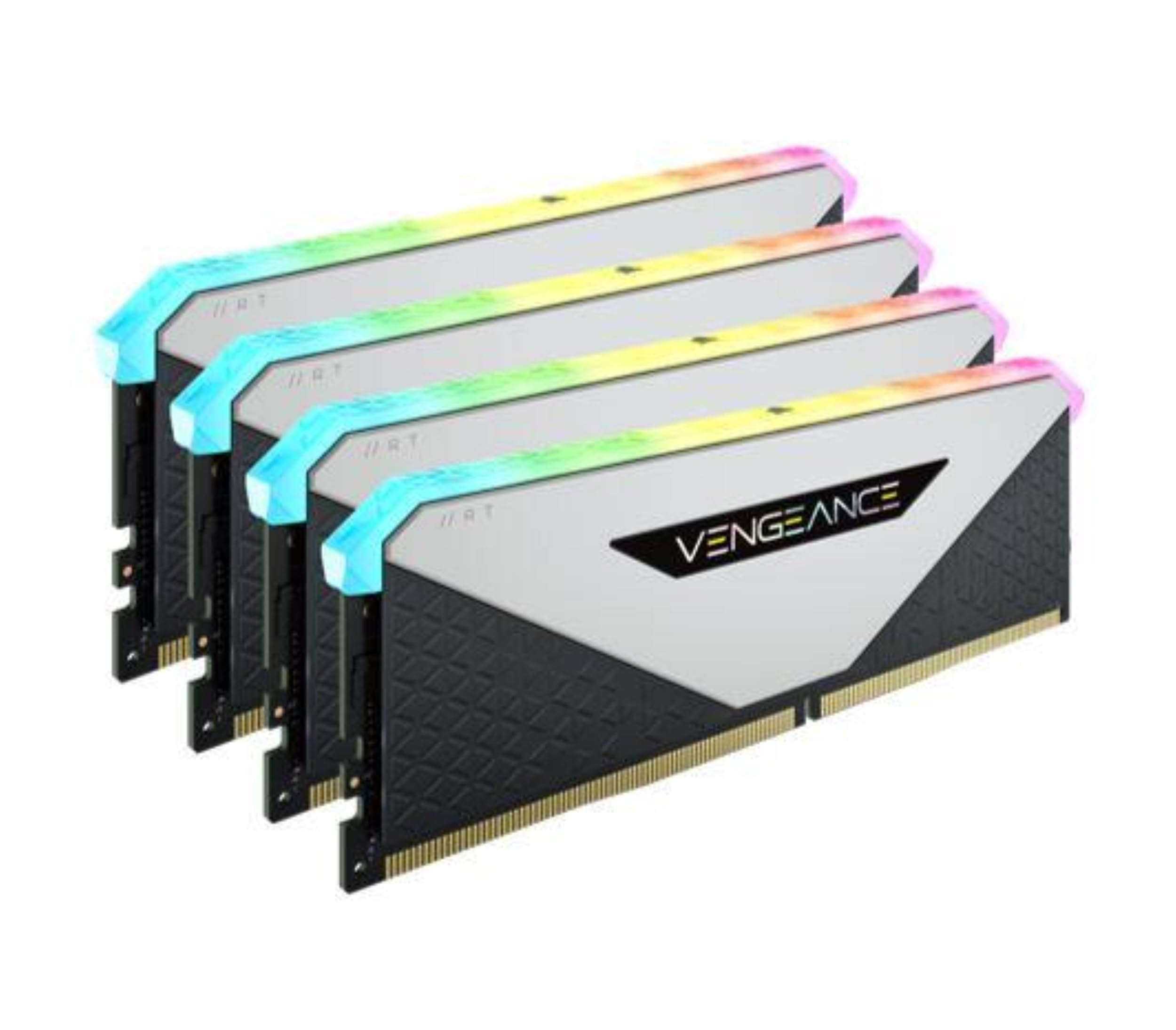 CORSAIR Vengeance RGB RT 64GB (4x16GB) DDR4 3200 (PC4-25600) C16