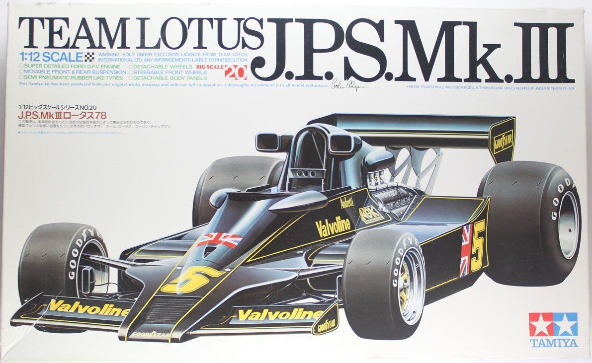 Amazon | タミヤ 1/12 J.P.S Mk.III ロータス 78 (1／12 ビッグ