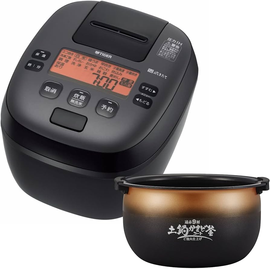 Amazon | 【WEB限定】タイガー魔法瓶 炊飯器 5.5合 圧力IH ご泡火炊き