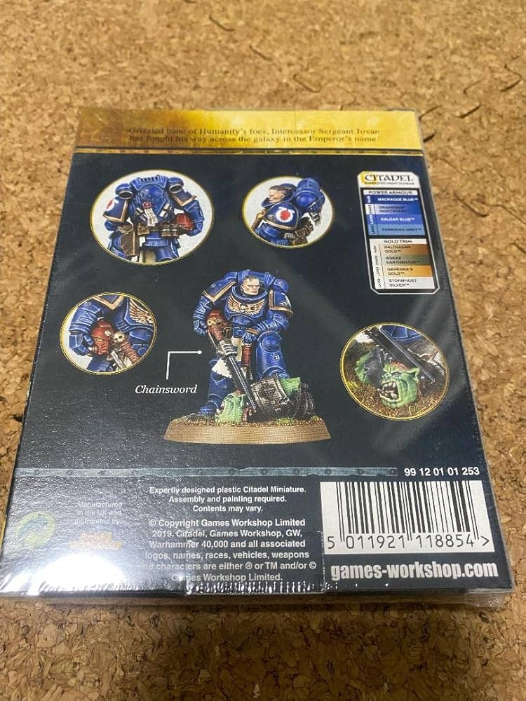 Amazon | ウォーハンマー 40k Space Marines Sergeant Jovan 模型