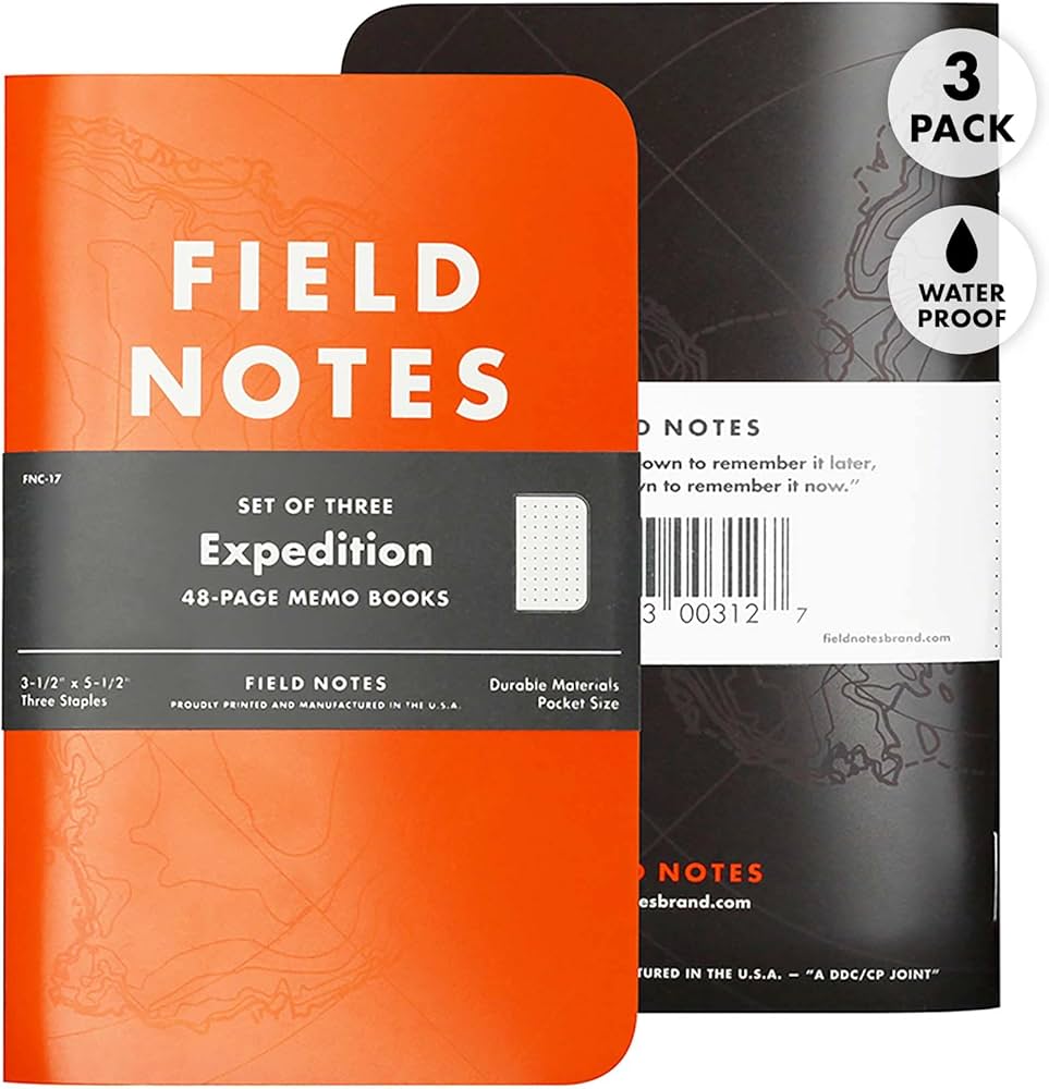 Amazon.co.jp: (フィールドノーツ) Field Notes エクスペディション 3