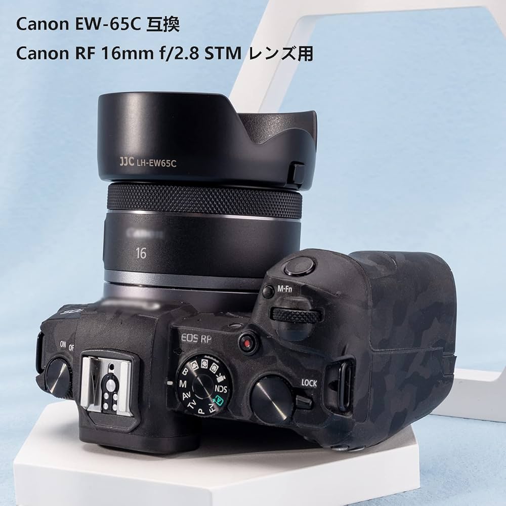 Amazon | JJC EW-65C 可逆式 レンズフード Canon RF 16mm F2.8 STM