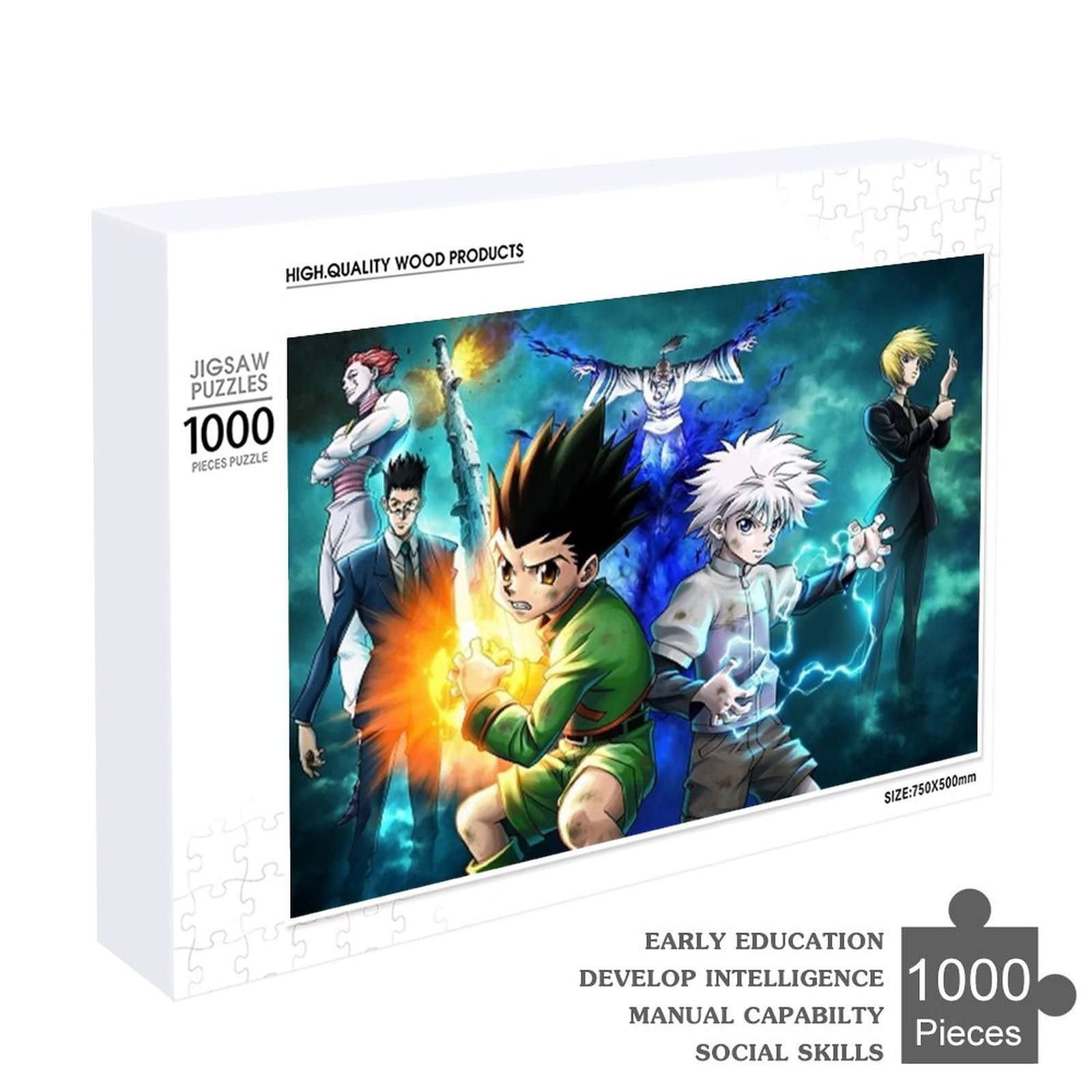 Amazon | ハンター×ハンター 木製 パズル 楽しいストレス解消 パズル