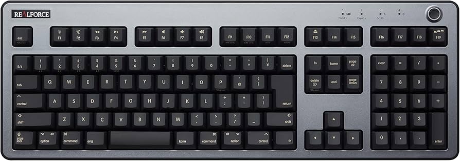 Amazon.co.jp: REALFORCE R3 キーボード ハイブリッド フル 45g Mac用