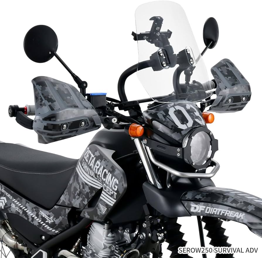 Amazon | ジータレーシング(ZETA RACING) SEROW250 '05-20 XTZ125 '13