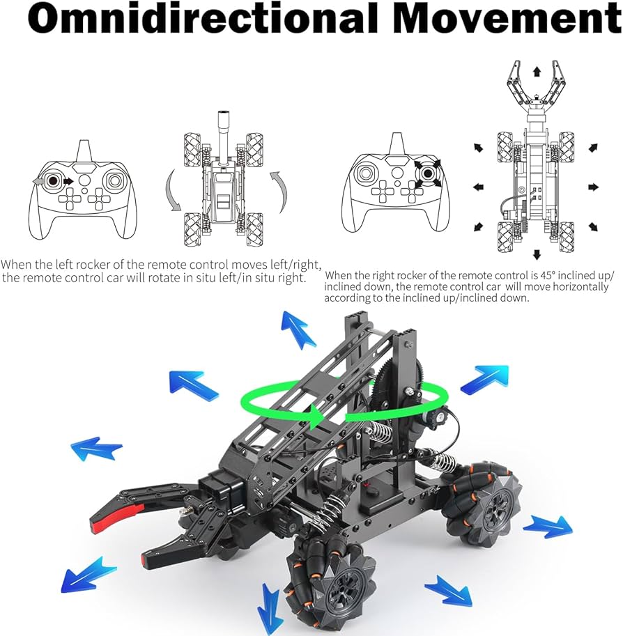 Amazon.com: Robotic Arm Kit,STEM Toys Science Kits for Kids Age 8