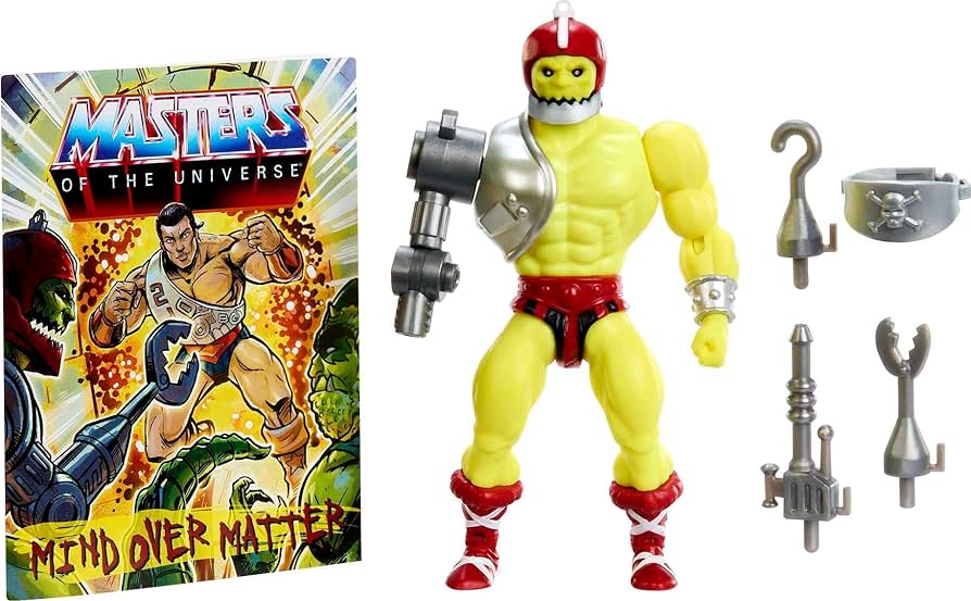 Amazon.com: Masters of the Universe Origins Toy, Trap Jaw Action