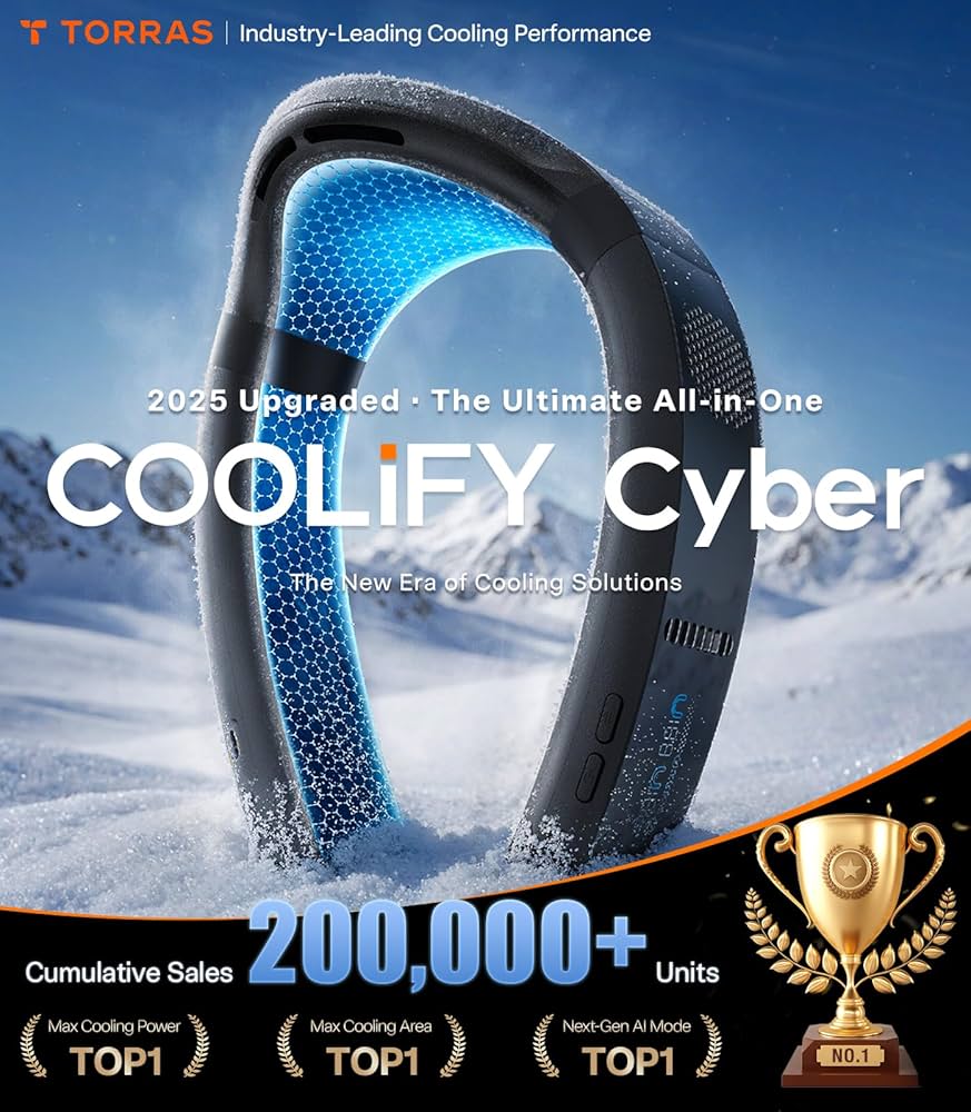Amazon.com: TORRAS COOLiFY Cyber 2026 Flagship AI Neck Air