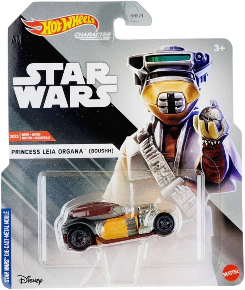 ホットウィール スターウォーズ ハン・ソロ レイア・オーガナ ダース