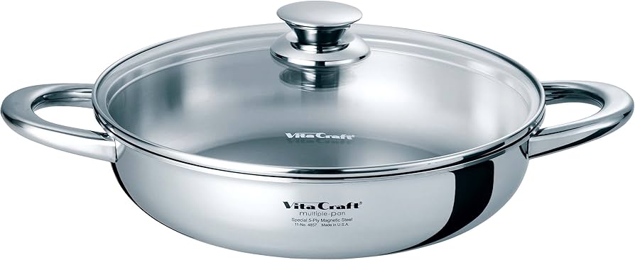 Amazon｜ビタクラフト マルチパン25cm 4857｜片手鍋・ソースパン