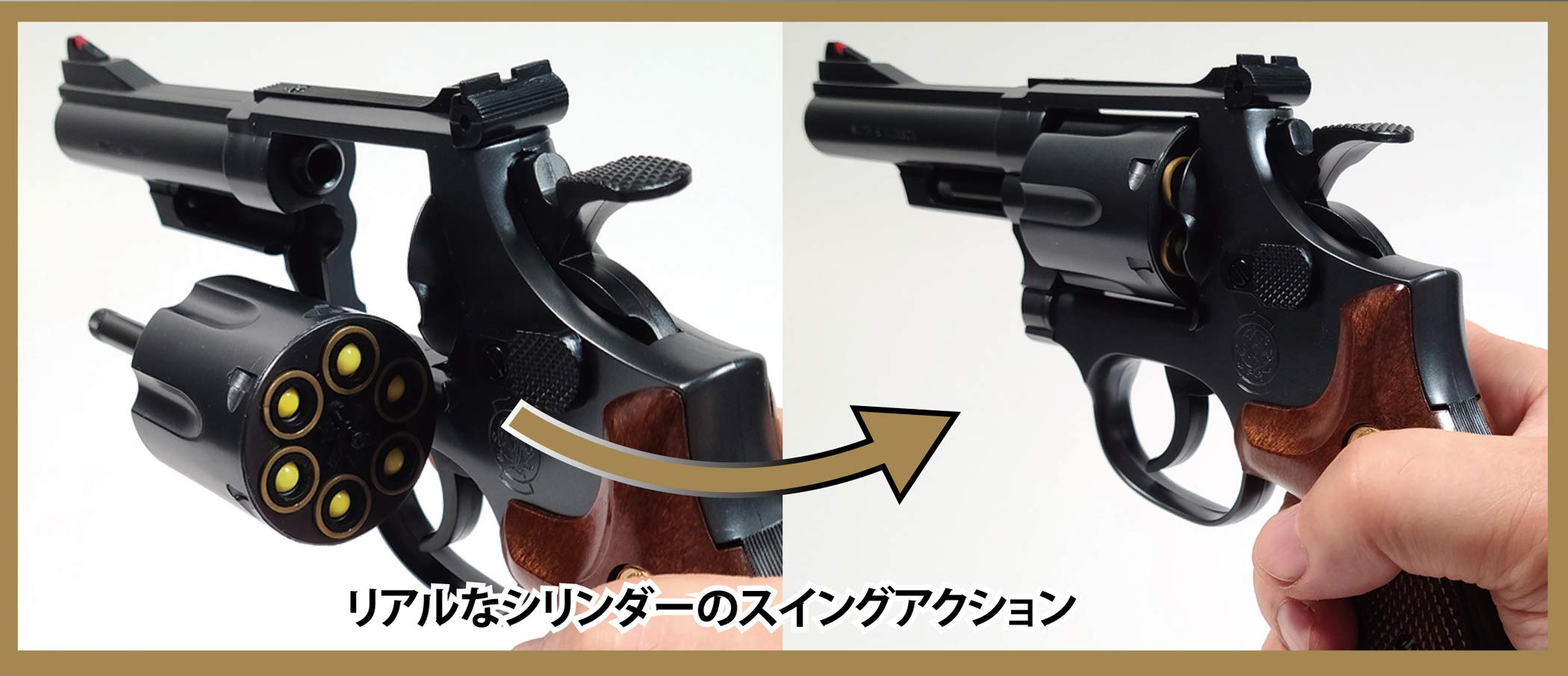 Amazon | クラウンモデル ホップアップ エアリボルバー No.21 S&W M19