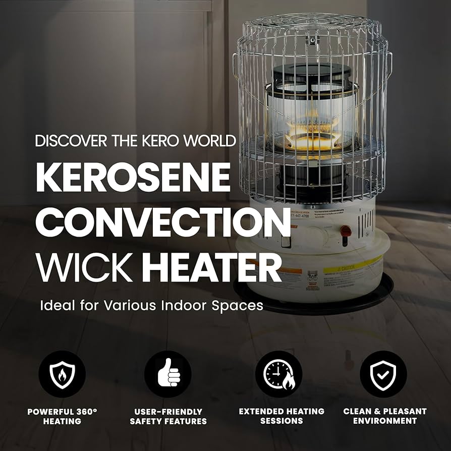 Amazon.com: Kero World Kerosene Convection Wick Heater with