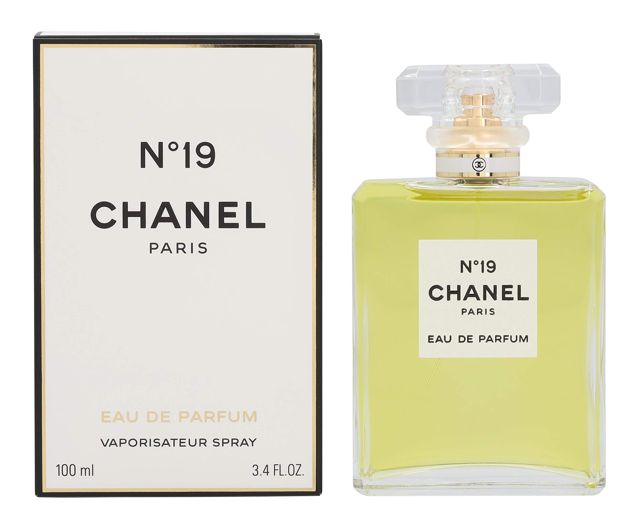 Amazon.com : No. 19 by Chanel for Women, Eau De Parfum Spray, 3.4
