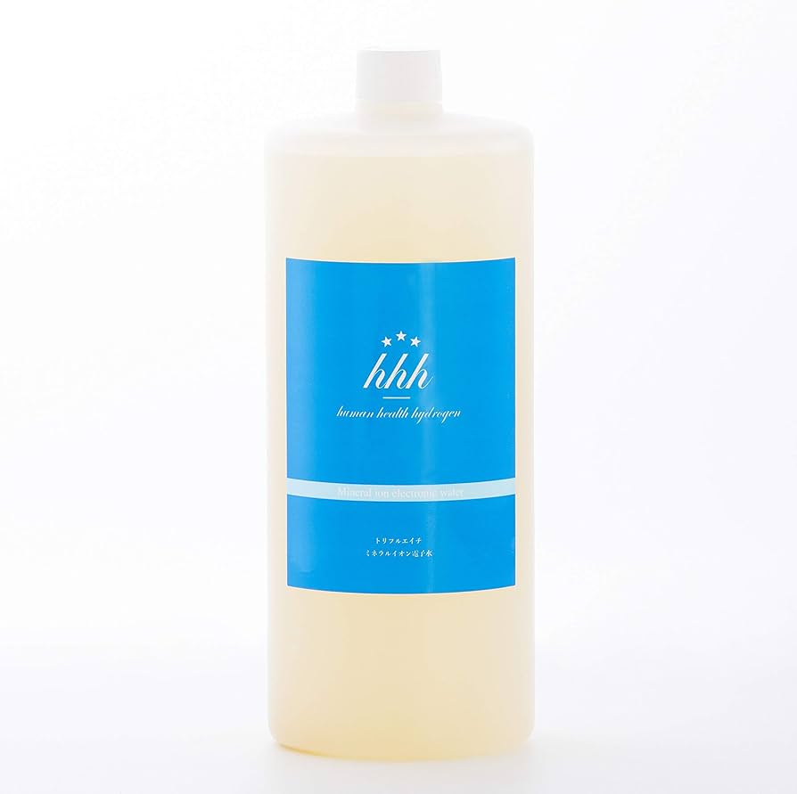 Amazon.co.jp: hhh トリプルエイチ ミネラルイオン電子水 1000ml