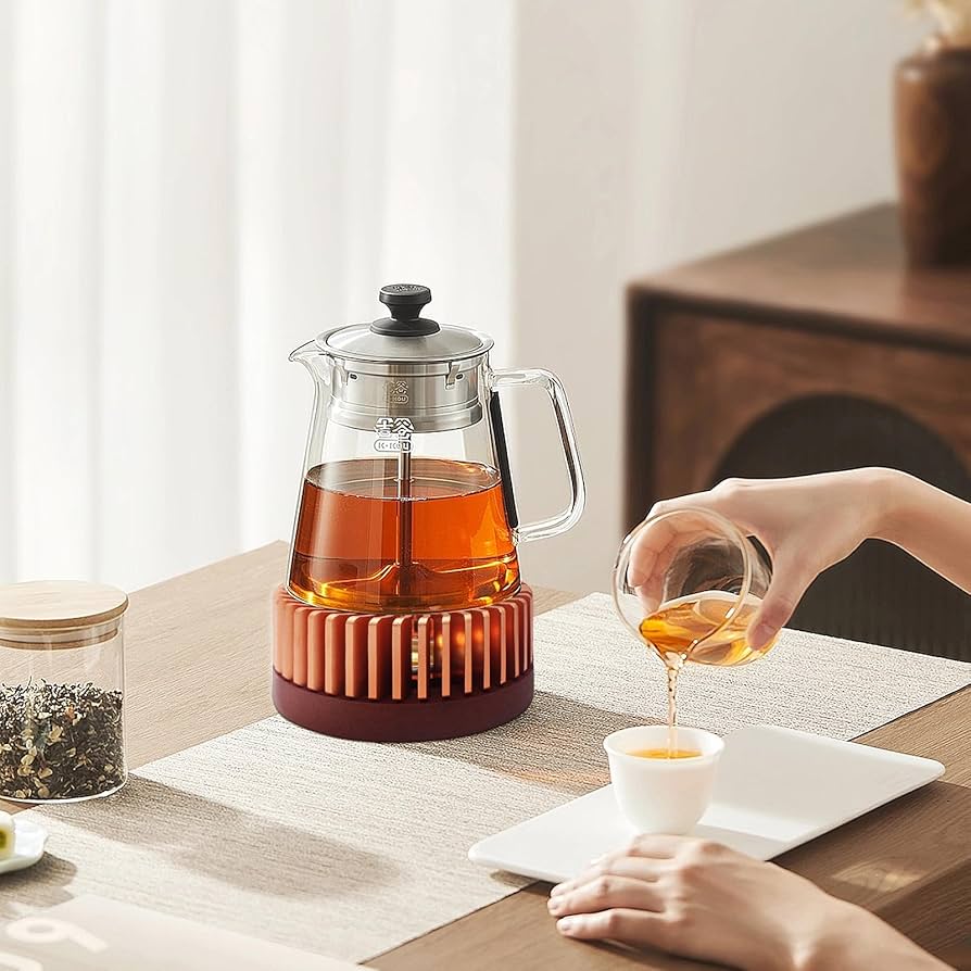 多機能美しいティーウォーマー 癒しの光 キャンドル式 癒しの光 - 多