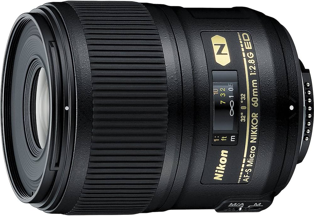 Nikon AF-S Nikkor 60mm F/2.8G ED Prime Lens for Nikon DSLR Camera