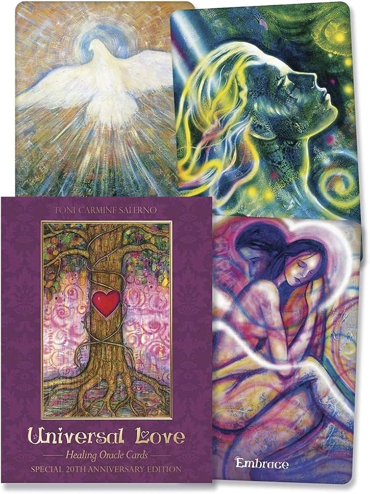 Universal Love Healing Oracle Cards: Special 20th Anniversary