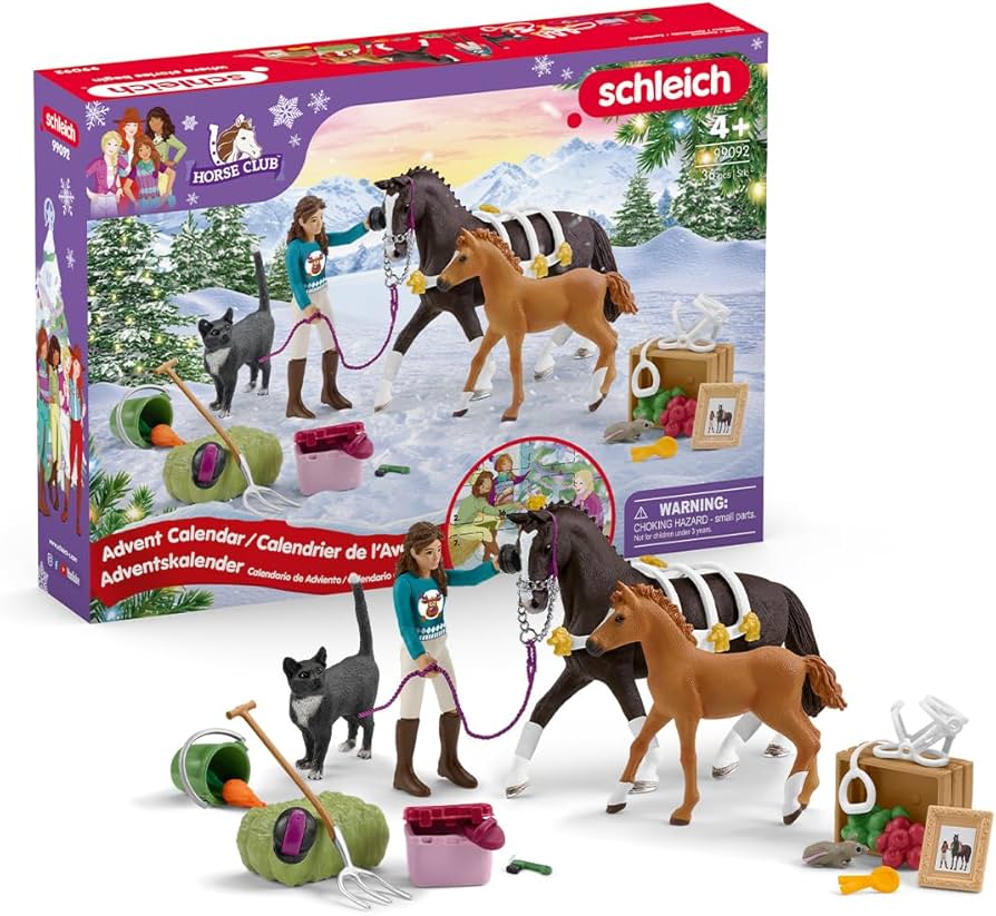 Amazon.com: Schleich Horse Club - Horse Club Advent Calendar