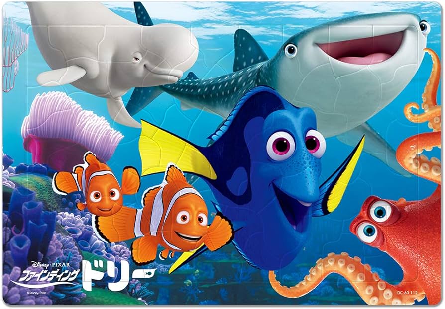 Amazon | 60ピース 子供向けパズル ファインディング・ドリー ドリーの