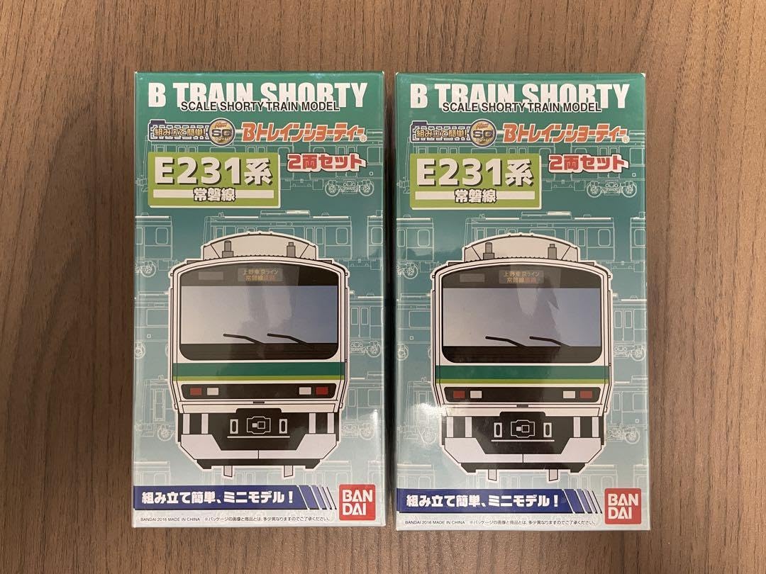 Amazon.co.jp: Bトレインショーティー E231系 常磐線 2両セット 2箱