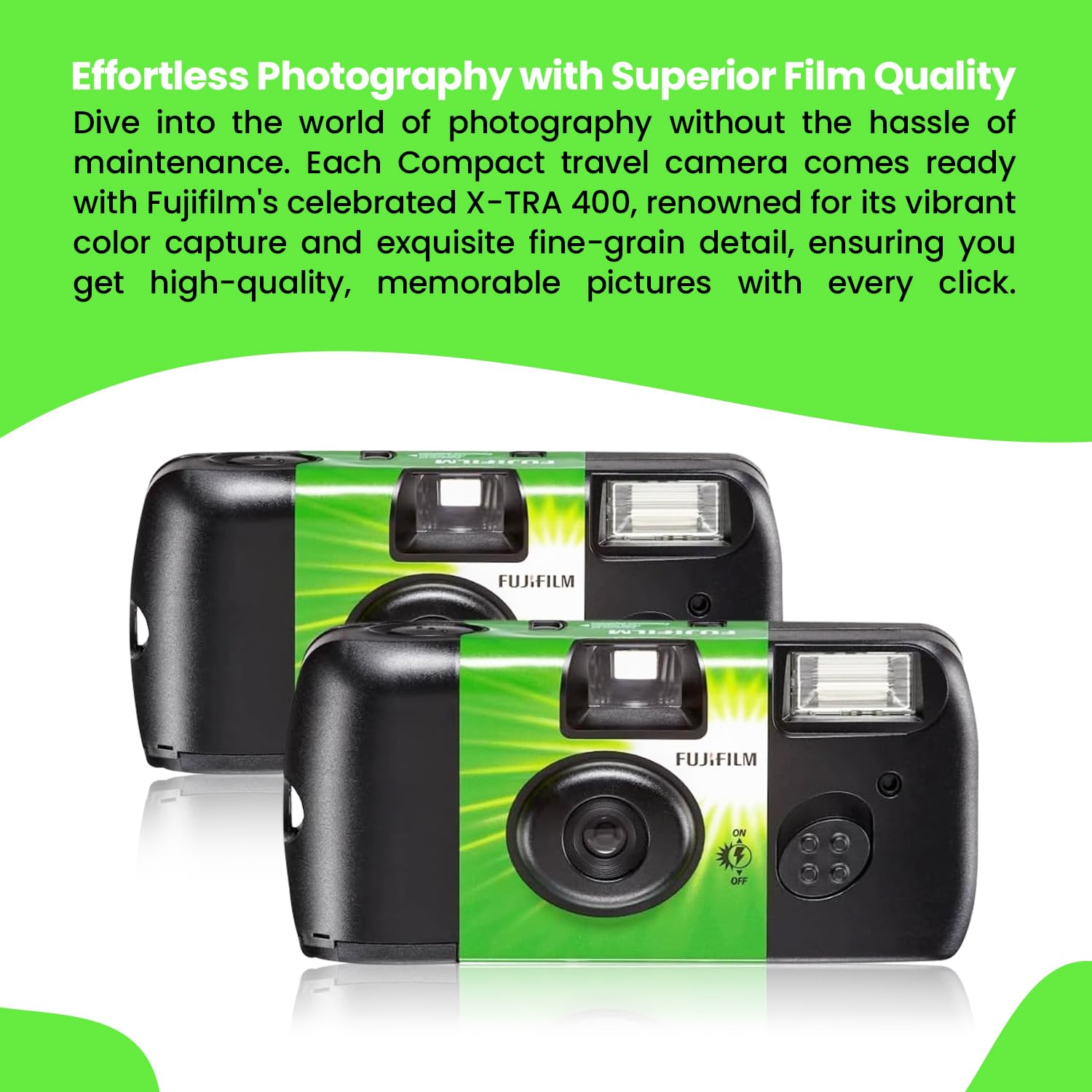 Amazon.com : Fujifilm QuickSnap Flash 400 Disposable 35mm Camera