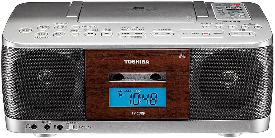 Amazon.co.jp: 東芝 ラジカセ TY-CDK9(S) [シルバー] : Electronics