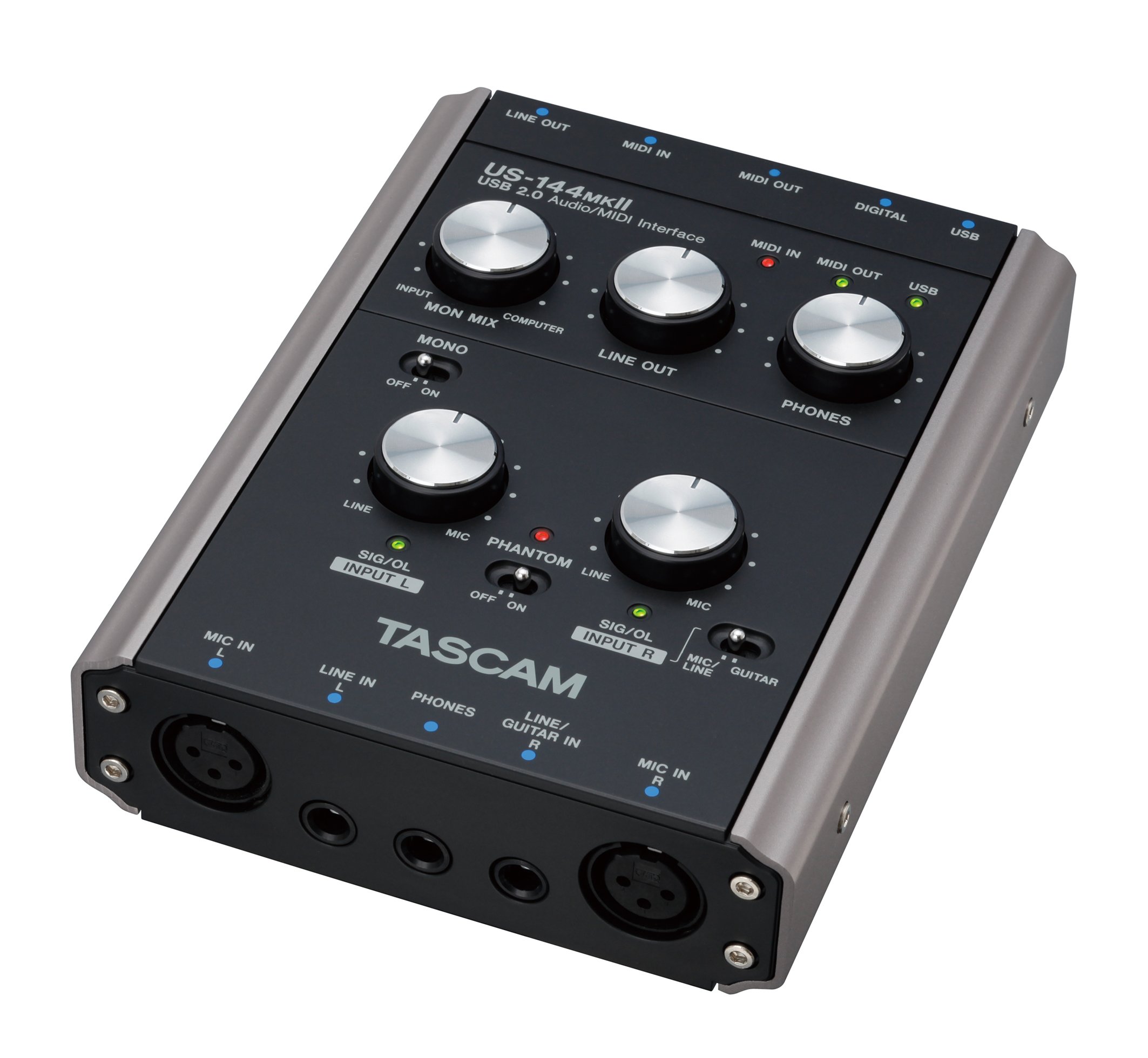 Amazon.com: Tascam US-144MKII USB Audio Interface : Musical