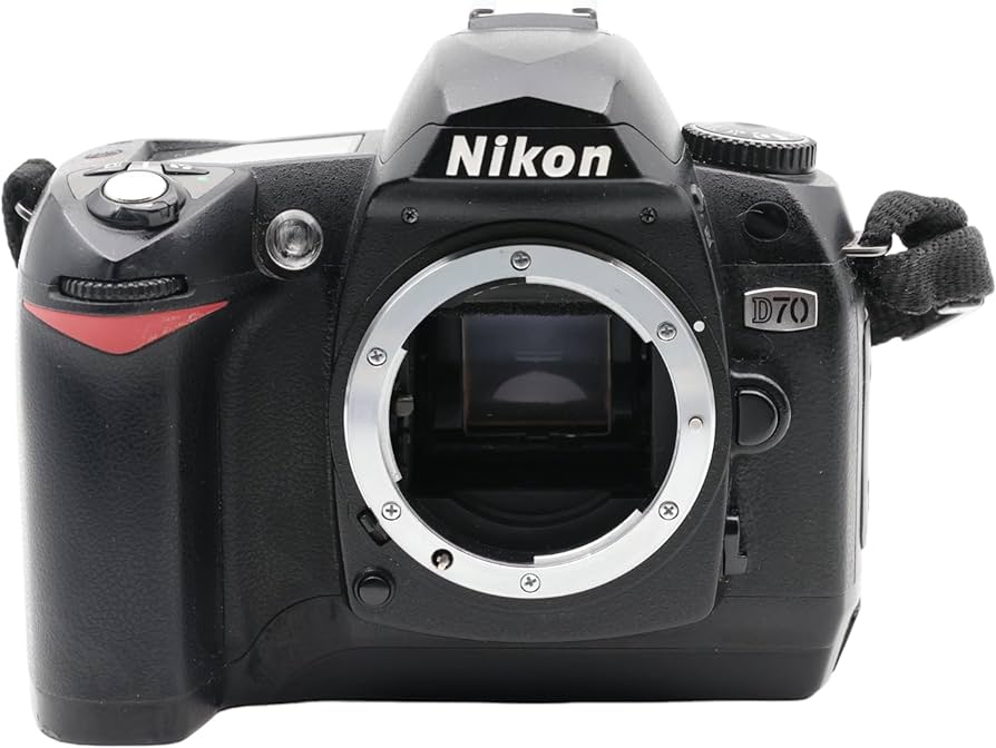 Amazon.com : Nikon D70 6.1MP DSLR Nikon F Lens Mount Digital