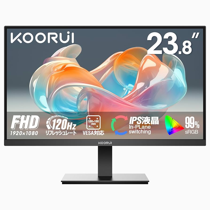 KOORUI 24E6C ゲーミングモニター 24インチ koorui モニター24」の人気