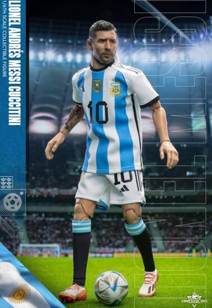 Amazon.co.jp: 1/6 リオネル・メッシ アクションフィギュア