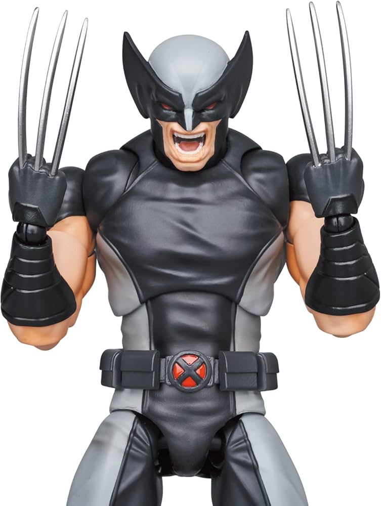 Amazon.com: MAFEX No.171 Wolverine (X-Force Ver.) Total Height