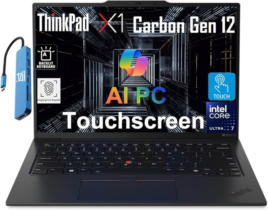 Amazon.com: Lenovo ThinkPad X1 Carbon Gen 12 Laptop (14
