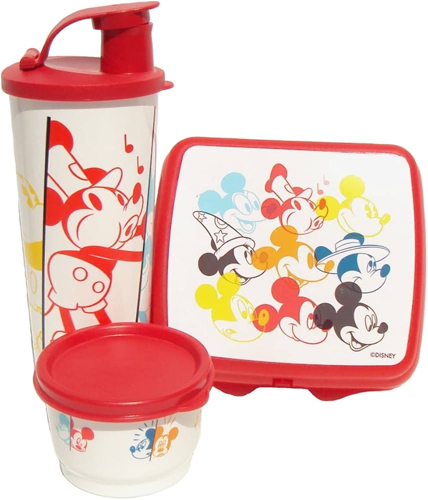 Amazon.com: Tupperware Lunch Set Sandwich Keeper Tumbler Snack Cup