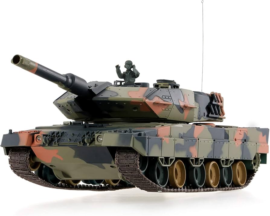Amazon.com: German Leopard II A5 Main Battle Tank RC Airsoft Radio