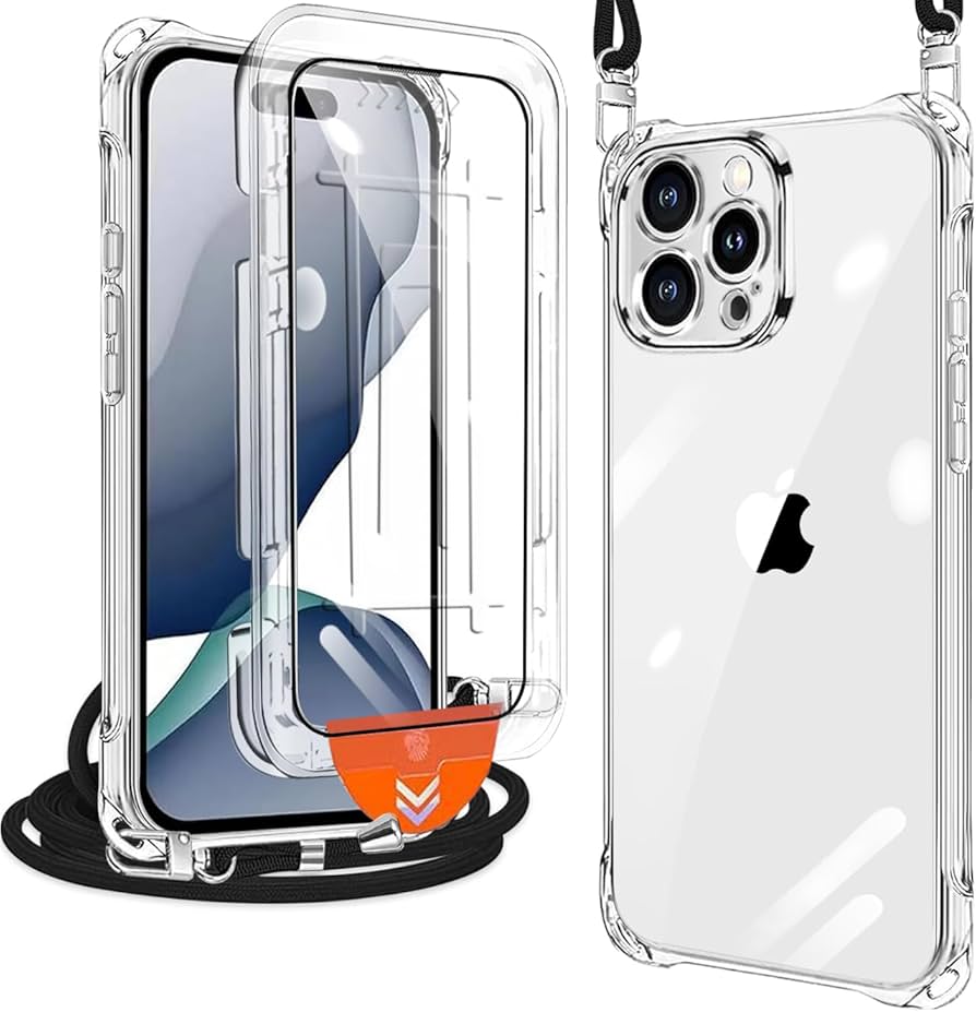 Amazon.co.jp: xiusiteli iPhone 16 Pro Max ケース クリア [1枚ガラス