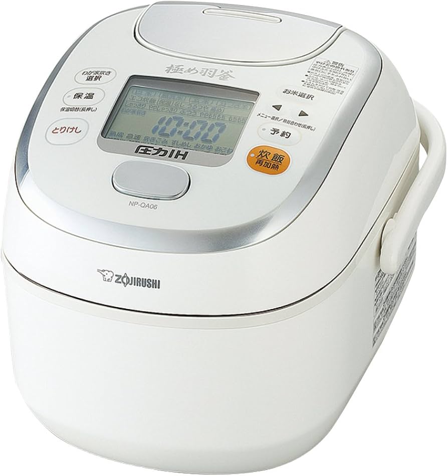 Amazon | 象印マホービン 炊飯器 3.5合 プライムホワイト NP-QA06-WZ