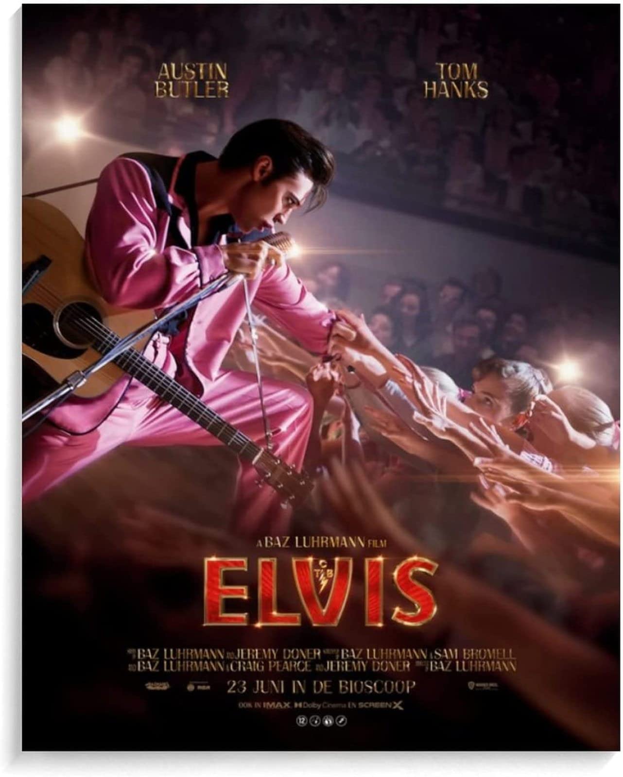 Amazon.co.jp: 映画のポスター エルヴィス（2022）ELVIS PRESLEY