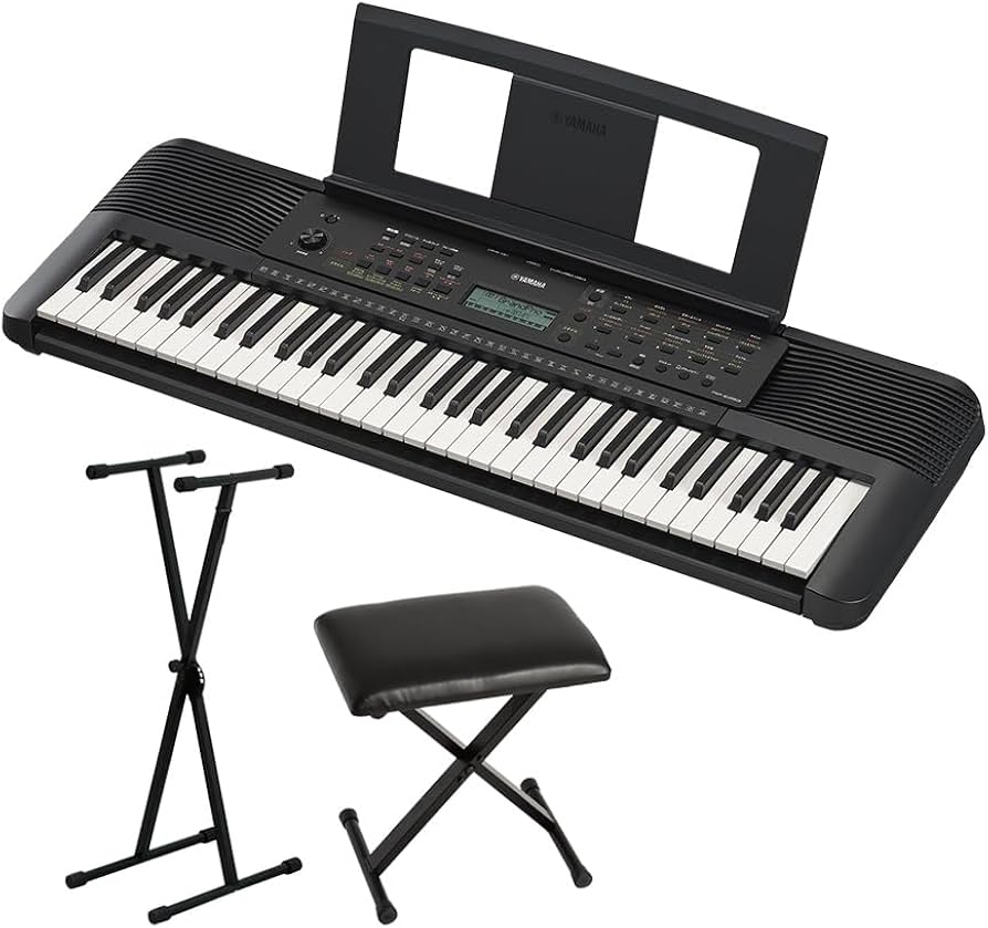Amazon | YAMAHA PSR-E283 キーボード 61鍵盤 スタンド・イスセット