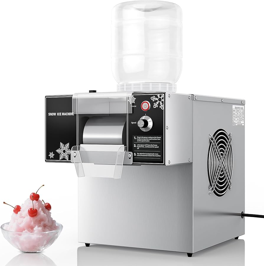 Amazon.com: Fajiduo Snowflake Ice Machine, 176 LBS/24H Commercial