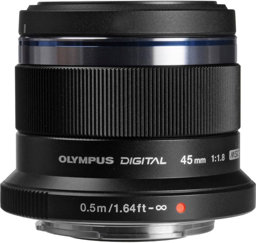 Amazon.com : OM SYSTEM Olympus M.Zuiko Digital 45mm F1.8 Black for