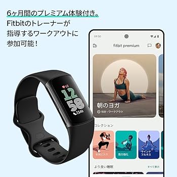 Amazon.co.jp: 【Suica対応】Fitbit Charge 6 トラッカー