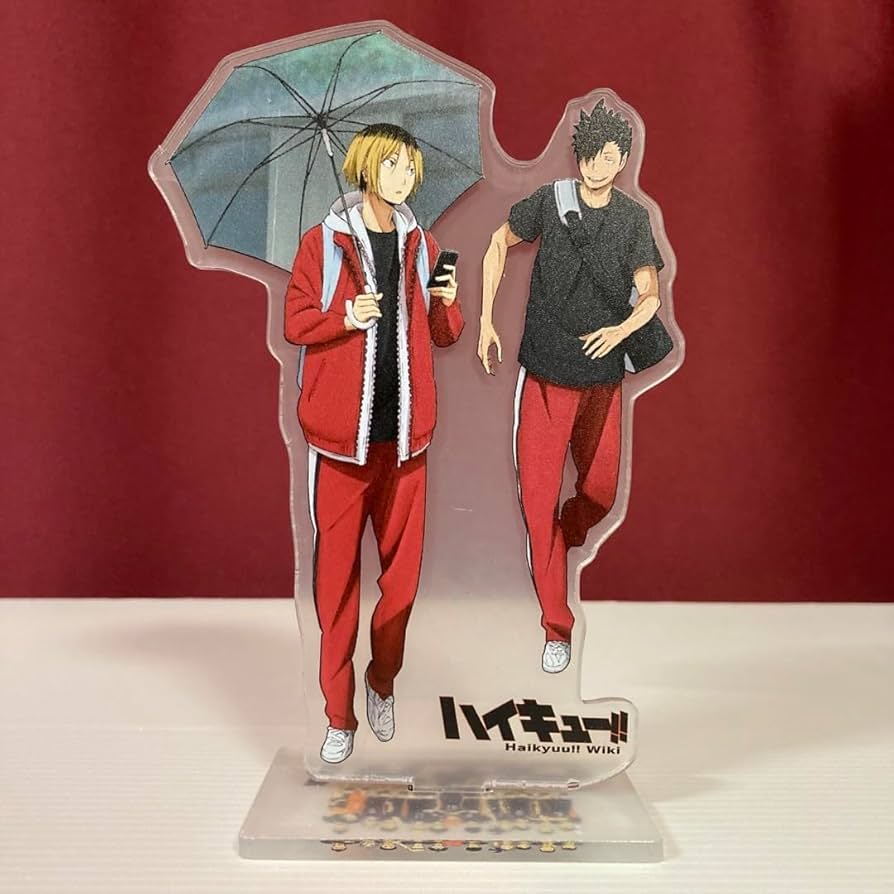 Amazon.co.jp: ハイキュー音駒高校 黒尾鉄朗&孤爪研磨 雨verアクスタ